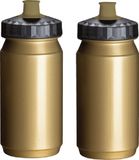 Tacx Drinkfles 2x 550 ml Bidons Goud Zwart Waterfles Fiets Hardlopen Bidon