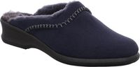 Rohde 2510 pantoffelmuil blauw suède dames maat 41