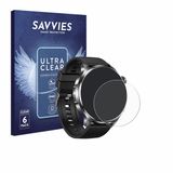 Savvies - Screenprotector voor SLOKSFil I136 1.52" - Folie Beschermfolie transparant 6 Stuks