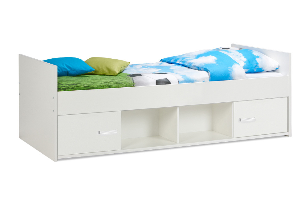 - BeterBed Jesse - Bed - wit - 90 x 200 cm