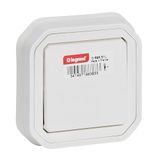 Legrand Schakelaar of wisselschakelaar, 10 A, Plexo, waterdicht IP55, volledige verlichtingsbediening, inbouwklaar, wit, 069851LE