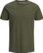 JACK&JONES JJEORGANIC BASIC TEE SS O-NECK NOOS Heren T-shirt - Katoen - XS - Olive Night