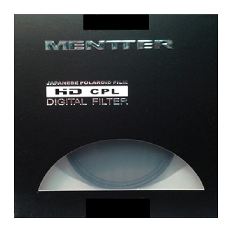 Mentter hd circulair polarisatie filter 72mm