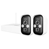 Sricam Italia SH033 WiFi-kit - 3MP - Draadloos - Oplaadbaar - Binnen/Buiten