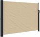 vidaXL Windscherm uittrekbaar 140x600 cm beige