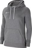 Nike Dames Sweater Met Capuchon W Nk Flc Park20 Po Hoodie, Kolen Heathr/Wit/Wit, CW6957-071, XL
