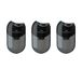 FABER-CASTELL - Dubbele puntenslijper, zwart, 3 stuks