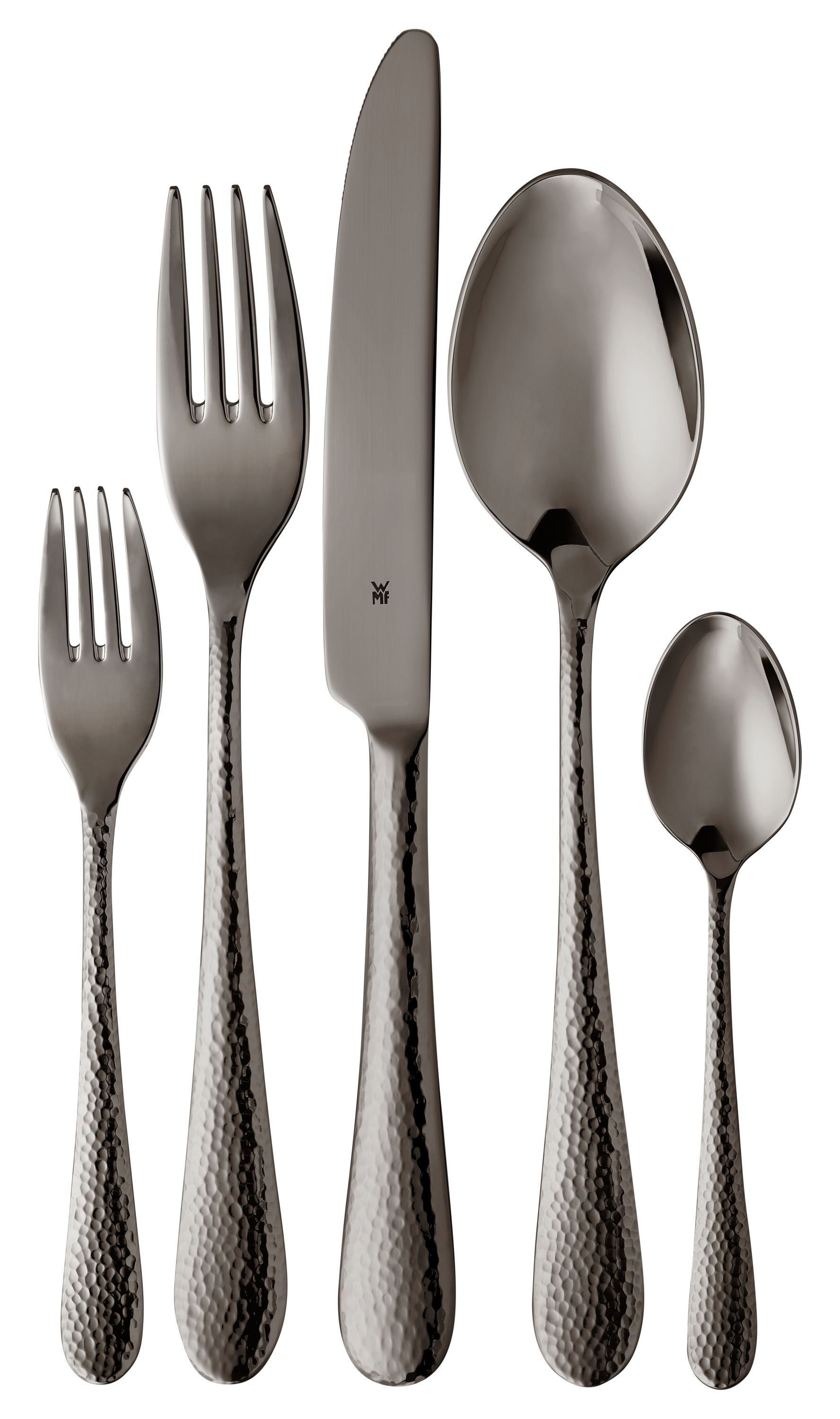 WMF Sitello Midnight Edition 30-delige Bestekset voor 6 personen, Cromargan roestvrij staal