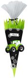 Ursus 9870004 - Easy Line Tractor verrassingstas - hoogte ca. 68 cm - diameter ca. 20 cm - diverse geperforeerde delen - gedeeltelijk glitter - met knutselhandleiding