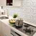 Ambiance Sticker Zelfklevende muurtegelstickers voor keuken en badkamer - 30 Borghi terrazzo tegelstickers - 30 stickers 10x10cm