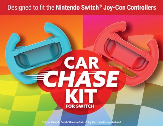 excalibur car chase kit - joy-con steering wheels