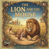 The Aesop's Fable-The Lion and the Mouse Paperback