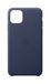Apple iPhone 11 Pro Max Leather Case - Blue