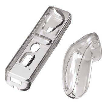 Hama Hardcase Kit for Nintendo Wii Remote Control - Transparent
