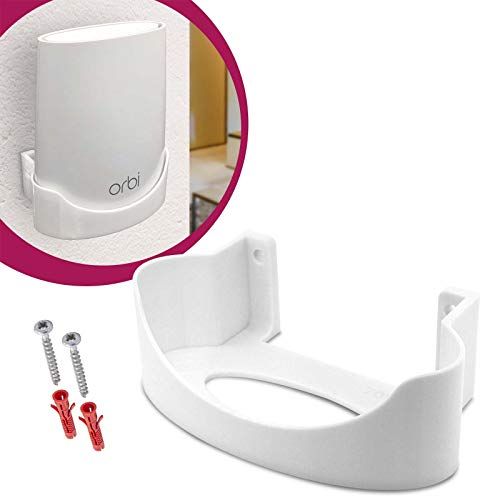Mobilefox Wandhouder voor Netgear Orbi RBK50 en RBS50 Router - Zwart