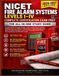 NICET Fire Alarm Systems Levels I–IV: Complete Certification Exam Prep: The All-in-One Study Guide — Fundamentals Through Design, Codes, Inspection & ... Project Management, 500+ Practice Questions