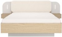 Vente-unique Bedframe hout beige 160 x 200 cm