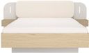 Vente-unique Bedframe hout beige 160 x 200 cm