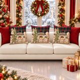 PETTI Artigiani Italiani 2 kussenslopen kerstbeer 05 45 x 45 cm