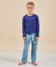 Little Label pyjama imprimé - bleu/bleu foncé