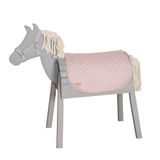 roba Accessoireset voor buitenspeelpaard 'roba Style' – Deken & halster voor voltige paard – Voor kinderen vanaf 3 jaar – Makkelijk afneembare microfiber – Roze