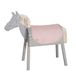 roba Accessoireset voor buitenspeelpaard 'roba Style' – Deken & halster voor voltige paard – Voor kinderen vanaf 3 jaar – Makkelijk afneembare microfiber – Roze