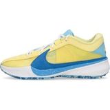 Nike Chaussure de basket-ball pour homme Zoom Freak 5 Soft jaune/lt photo bleu/blanc