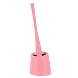 Spirella WC-borstel toiletborstel hoge kwaliteit "Move" met hygiënische houder ØxH: 12,5 x 40cm - roze