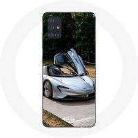 Maniacase Case voor Samsung Galaxy A51 Formula 1 McLaren Car Grey