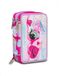 SJ GANG STYLE JAM GANG School Etui met 3 ritssluitingen Heart Lolly, roze