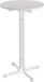 Giga Meubel Table haute Berlin Blanc Ø70cm