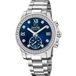 Jaguar J980/3 Polshorloge Dames Blauw Staal Saffierglas 36.5 mm 5 ATM