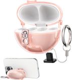 kwmobile Transparante hoofdtelefooncase voor Huawei FreeClip hoes