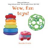 Wow, Fun Toys! Baby Picture Book- Mon Imagier Photos