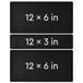 Radical Impact Premium Bar Mat (Pack van 3 Zwart)