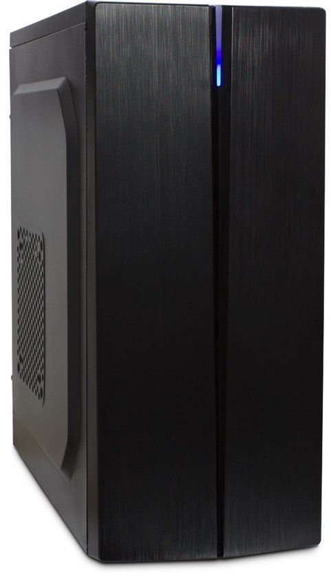 Inter-Tech B-48 Midi-Toren Zwart