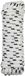 vidaXL Boottouw 10 mm 9 m Wit en zwart Polyester