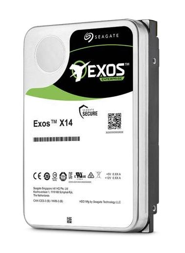 Seagate Enterprise Exos X14 - Interne harde schijf - 3.5 inch
