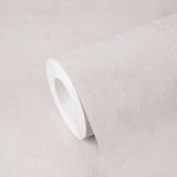 A.S. Création Vliesbehang Textiellook Grijs 10,05m x 0,53m