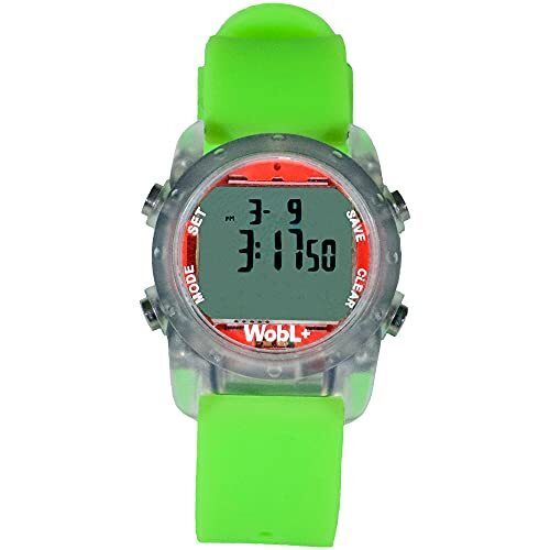 WobL + Waterdicht vibrerende horloge (groen).