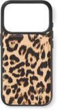 iDeal of Sweden Vegan Leather Case Timeless Leo Luipaardprint Back Cover voor Apple iPhone 17 Pro