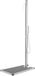 vidaXL Douche extérieure avec base grise 225 cm acier inoxydable