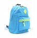 Skechers Neonsplash Sac à dos Bleu - Unisexe, Adultes, 20L