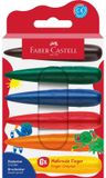 Faber-Castell Waskrijt - Fingers - 6 stuks