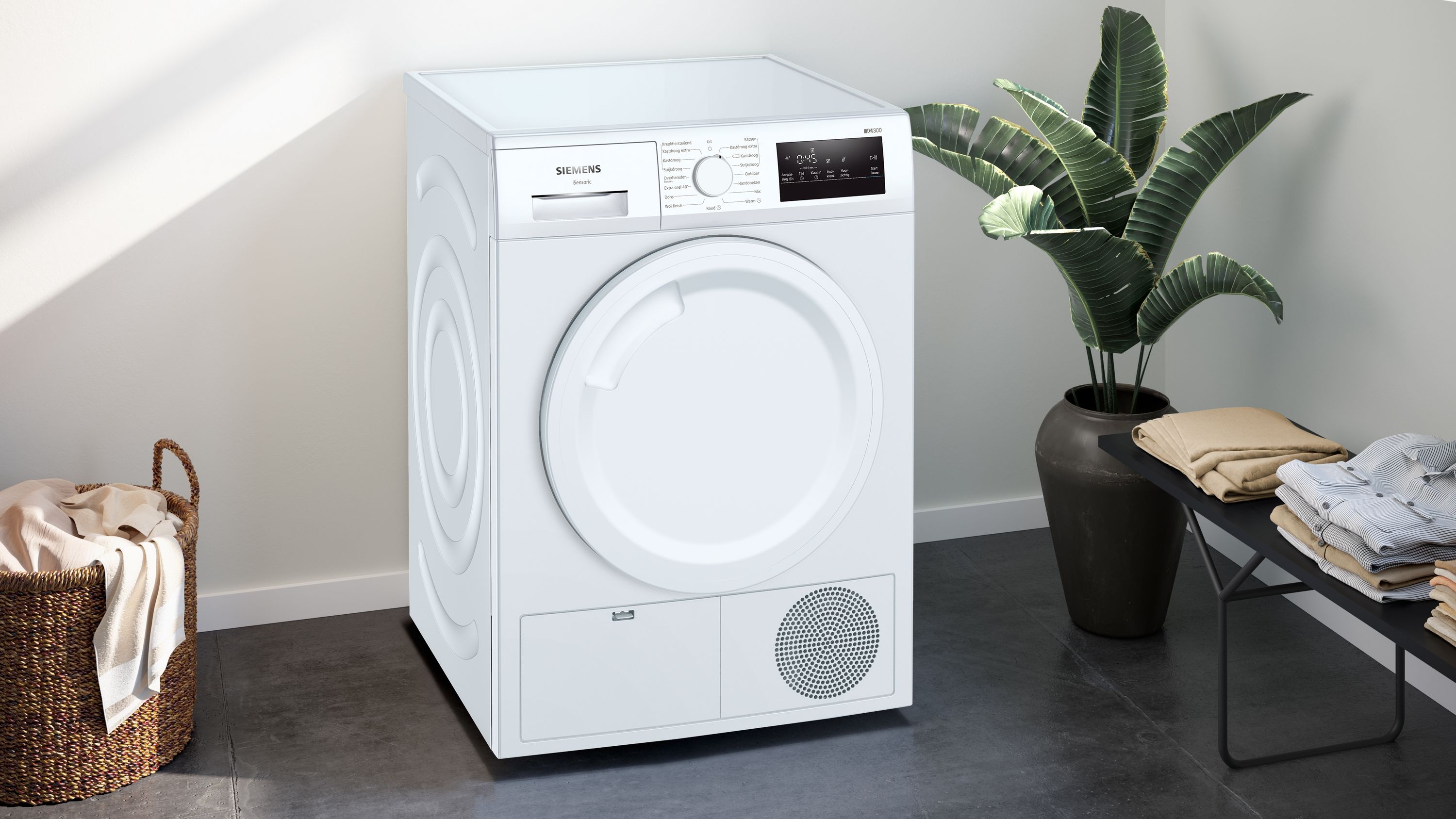 Siemens WT43H200NL Warmtepompdroger - A++ - Wit