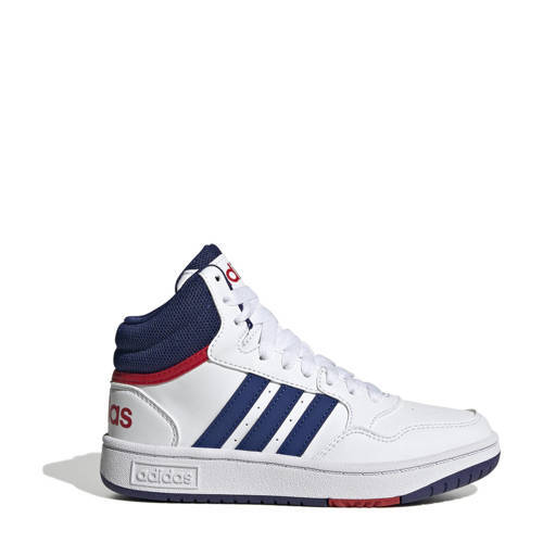 adidas adidas Sportswear Hoops Mid 3.0 sneakers wit/blauw/rood