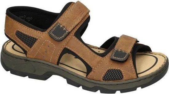 Rieker heren sandalen bruin maat 42