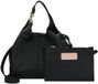 Coccinelle C-Easy Handtas S 21 cm Leer Zwart