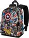 Karactermania Marvel Captain America Comic Kleine HS Rugzak