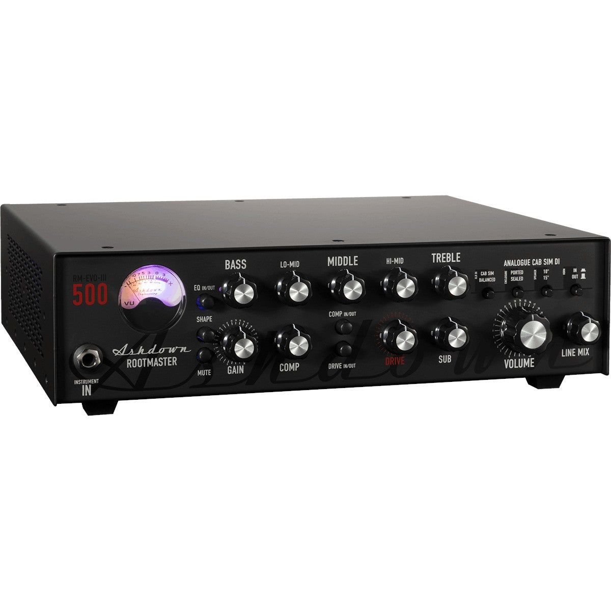 Ashdown RM-500-EVO-III Bass Amplifier Head